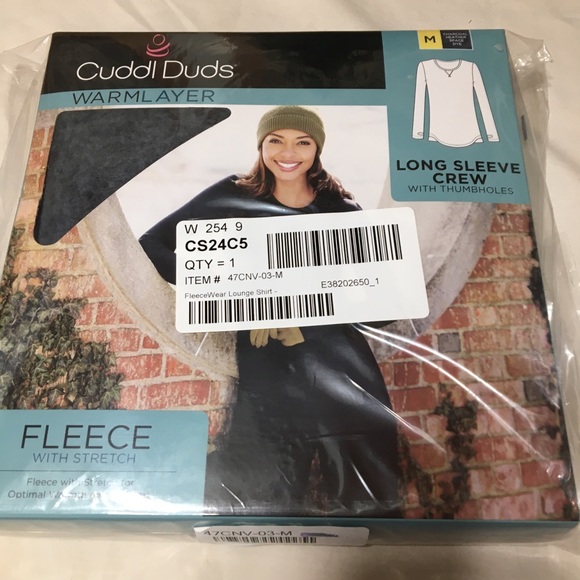 Cuddl Duds Tops - CUDDLE DUDS NEW SEALED SIZE M